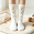 thumbnail image 5 of Christmas 3D Knit Animal Socks for Unisex, Cozy Cute Hand Crochet Knit Sock, Funny Animal Socks, Winter Warm Floor Sock （Animal）, 5 of 8