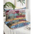 thumbnail image 2 of Vintage Floral Pillow Covers King Size 2 Pack, Farmhouse Botanical Flowers Soft Bed Throw Pillowcases Breathable Cooling Long Lumbar Body Pillow Sham Cover for Bed Sofa 20''x36'', 2 of 7
