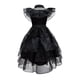 thumbnail image 3 of Disfraz de Wednesday Addams para niña, novedad de 2023, Vestidos para niña, Vestidos de fiesta de malla, disfraces de Carnaval de 3 a 10 años, 3 of 3