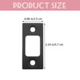 thumbnail image 2 of Weiweiguan 2Pcs Stainless Steel Deadbolt Cover Plate for Door Striker Replacement, 2 of 5