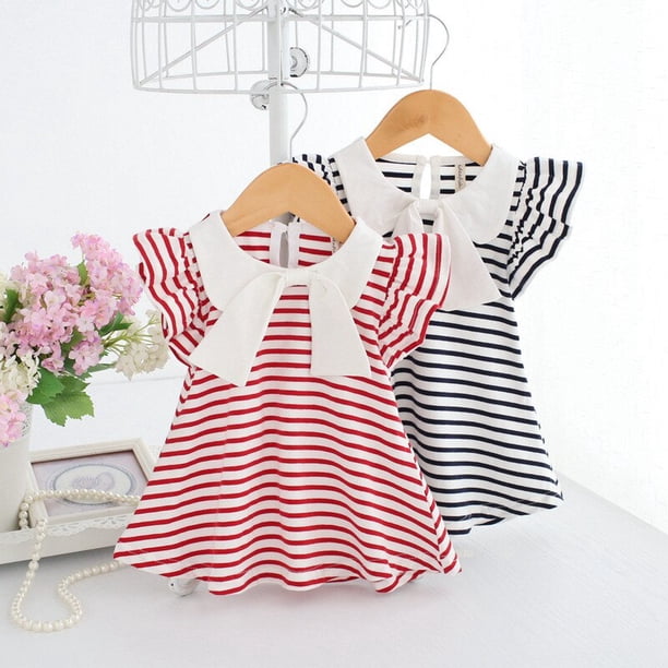 Girls Dress Summer New Children's Girls Solid Color Chest Kids Costume Toddler Girl Winter Clothes Buffalo PlaidG10-pink24M He Qiyong unisex