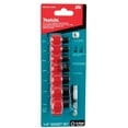 thumbnail image 2 of Makita Impact XPS Impact Socket Set w/ Std Socket Adapter 8 Pc 1/4"" Drive 6pt M, 2 of 2
