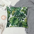 thumbnail image 2 of GOSMITH  Palm Leaves Home Decorative Throw Pillows Covers, Tropical Leaf Jungle Palms Outdoor Pillow Case for Livingroom Bedroom, Boho Pillow Cushion Covers for Man Woman, Green, 2 of 5