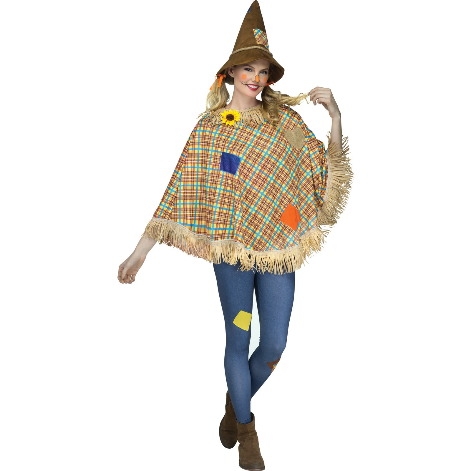 Scarecrow Poncho - Adult pic