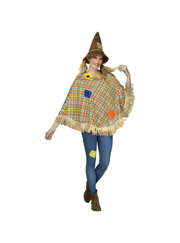 Scarecrow Poncho - Adult