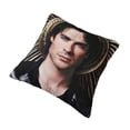 thumbnail image 4 of Vampire Diaries Square Pillow Case Pillow Holder Soft Decorative Pillow Sham Cushion Cases Pillowcase 24"X24", 4 of 7