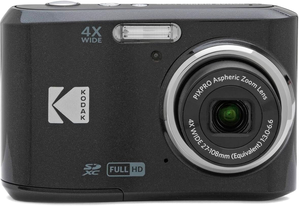 Kodak Pixpro FZ45 Camera (Black) + Extra Battery +Tripod + Case