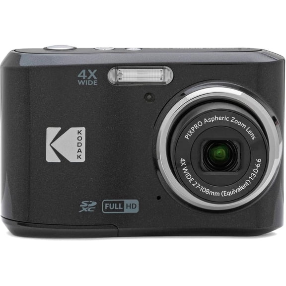Restored KODAK PIXPRO Friendly Zoom FZ45-BK 16MP Digital Camera (Refurbished)