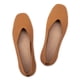 thumbnail image 1 of Zapatos planos casuales Frank Mully para mujer, punta cuadrada, naranja 6.5, 1 of 7