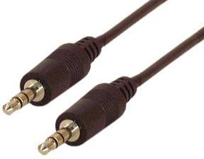 6 FT Python 3.5mm Male to 2-RCA Male Audio Cable AV-006P gold plated 