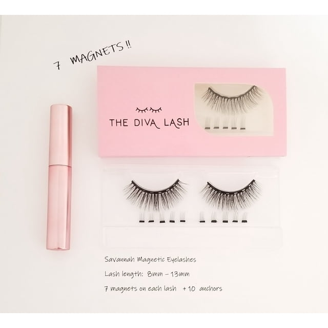 Eyelash Kit 7 lashes + 10 anchors Savannah