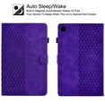 thumbnail image 3 of GSFY Case for Galaxy Tab S6 Lite 10.4 inch 2024/2022/2020, PU Leather Wallet Stand Protective Smart Shell with Pen Holder Auto Sleep Wake for Samsung Galaxy S6 Lite Tablet, Purple Blocks, 3 of 7
