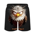 thumbnail image 5 of COSFO Summer Men Swim Shorts Casual Beach Funny Animal Print Board Shorts Elastic Waist Relaxed Fit with Pockets Swimming Drawstring Swimwear, 5 of 5