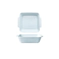 thumbnail image 3 of 1500ML Baking Bowl, Cheese Baked Rice Baking Tray, Household Ceramic Large Baking Double Ear Rectangular Microwave Oven Tray, 3 of 14