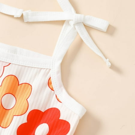

TOWED22 Baby Boy Romper Onesie Baby Girl Summer Clothes Halter Lace Backless Romper Jumpsuit Sunsuit Bodysuit Outfit White