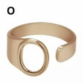 thumbnail image 1 of CUITING Fashion Adjustable Initial Alphabet Letter A-Z Ring Finger Rings Women Jewellery-Silver C, 1 of 9