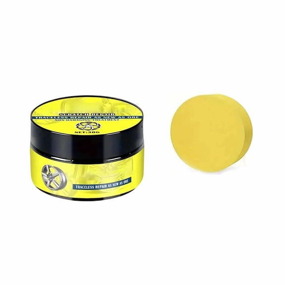 All In Aluminum Wheel Rim Scratch Paste Wear Car Care Cleaning
