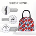 thumbnail image 4 of Salouo Leaves And Flowers for Insulated Lunch Bag for Women/Men - Leakproof Cooler Tote Bag Organizer - Reusable Lunch Box for Office Picnic Hiking Beach-One Size, 4 of 6