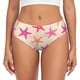 thumbnail image 1 of Fotbe Starfish Calzones Estampados para Mujer – Ropa Interior de Algodón, Cómoda, Suave y Elástica-Medium, 1 of 6