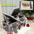 thumbnail image 5 of Aivituvin Cat House Outdoor Feral Kitty Shelter with Insulated Liner Weatherproof Roof Cat Home for Winter,Roomly, 5 of 8