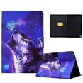thumbnail image 1 of SaniMore for HD 10 & HD 10 Plus Tablet (11th Generation, 2021 Release) Case, PU Leather Wallet Flip Case Auto Wake/Sleep Card Slots Multiple Viewing Angles Full Wrap Protective Fashion Case, Wolf, 1 of 7