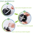 thumbnail image 6 of 7-Fins Extractor Blade Assembly with Rubber Gasket Blender Replacement Parts Compatible with Nurti Ninja Blenders Auto iQ BL480 BL482 BL642 BL682 NN102, 6 of 8