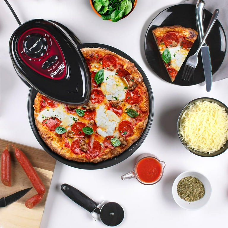 Presto Pizzazz Plus Rotating Oven, Black - Walmart.com