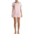 thumbnail image 5 of Secret Treasures Women's and Women's Plus Short Sleeve Pajama Top, 5 of 6