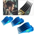 thumbnail image 1 of 3Pcs Set Peines de Límite para Recortadora de Cabello Profesional Baoblaze 32 Mm 38 Mm 51 Mm Azul, 1 of 8