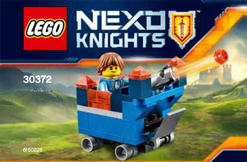 Clay's Mini Falcon foil Vaisseau Lego Nexo knights 271721 Limited edition 