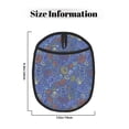 thumbnail image 3 of colourful seashells Pot Holders for Kitchen - Heat Resistant Oven Mitts Hot Pads with Pocket, Non Slip Silicone Pot Holders, Cuteness Hanging Loop Potholders for Kitchen Baking, 3 of 5