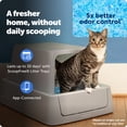 thumbnail image 3 of PetSafe ScoopFree Crystal Smart Front-Entry Self-Cleaning Cat Litter Box, Phone App Connected, Gray, 3 of 11