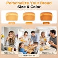 thumbnail image 3 of YAYEOL 25-in-1 Bread-making Machines, 2.5LB  Bread Maker with Built-in Electronic Scale, Beginner-Friendly with Adjustable Baking & Fermentation, Non-Stick Easy-Clean Pan, 3 of 5