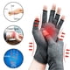 thumbnail image 1 of Guantes de compresión para artritis Dream Lifestyle: los mejores guantes unisex sin dedos con infusión de cobre para síndrome del túnel carpiano, RSI, artritis reumatoide, tendinitis, dolor de manos,, 1 of 8