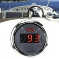thumbnail image 4 of Battery Meter Digital Display Gauge Boats Gauge 52Mm 2in Battery Digital Gauge Waterproof AntiFog Meter 12V With Smart Alarm For Ships  Electric Vehicles Boats, 4 of 8