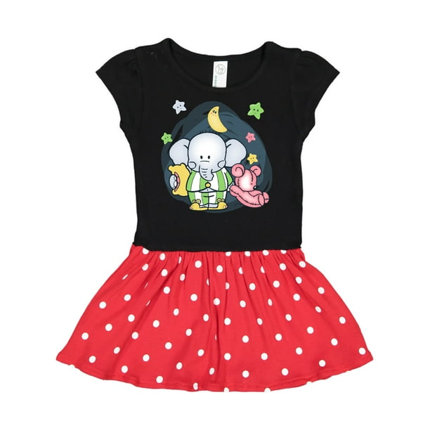 Elephant Pajamas Toddler Dress