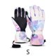 thumbnail image 4 of Soidarity Guantes de esquí gruesos a prueba de viento calentador de manos mujeres hombres ciclismo al aire libre pantalla táctil invierno deporte guante Deportes de nieve Vistoso S Soidarity OD028960-09, 4 of 6