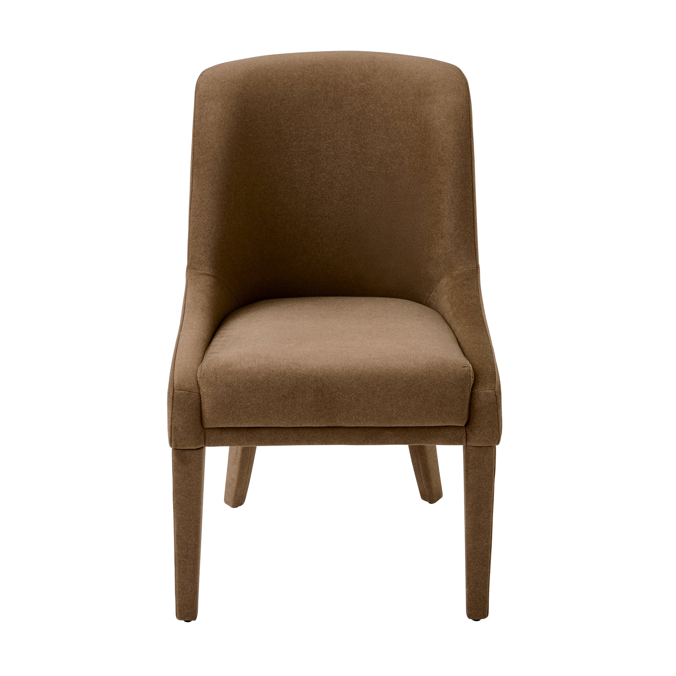 Better Homes & Gardens Windsor Upholstered Dining Chair 2 Pack, Tobacco