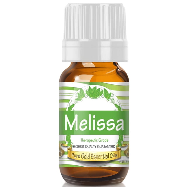 Aceite Esencial Puro Melissa Pure Gold 10 ml Sin Diluir Vegano