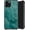 Lake Green Marble, variant on Case Compatible with iPhone 12/12 Pro,Pattern Plexiglass Cover for Boys Girls,Shockproof Anti-Scratch Drop Protection,Grid Sunset