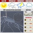 thumbnail image 3 of Car Cover Compatible with Volkswagen VW Arteon Atlas Beetle Bora Outdoor car Cover 100% Waterproof Windproof dust-Proof Anti-Snow All-Weather Protection (Color : Silver, Size : Beetle), 3 of 7