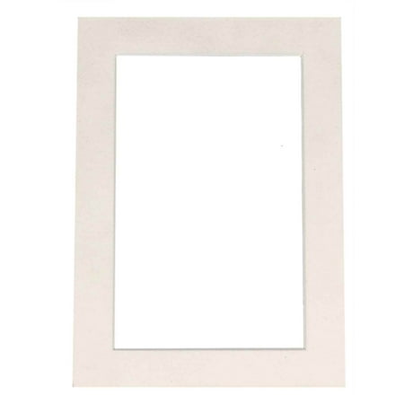 

15x30 Mat Bevel Cut for 10x24 Photos - Acid Free White Suede Precut Matboard - For Pictures Photos Framing - 4-ply Thickness