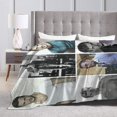 thumbnail image 4 of Blankets William Levy Soft and Comfortable Bed Blankets Bedding Wool Blankets Yoga Blankets Beach Blanket Picnic Blankets Throw Blankets, 4 of 6