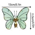 thumbnail image 2 of UYUH Metal Butterfly Wall Decor, Butterflies Wall Sculpture Hanging Decorations for Outdoor Fences, Patio, Yard, Garden, Gifts for Mom and Friends, Home and Garden Decor, 2 of 6