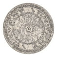 thumbnail image 2 of Unique Loom La Jolla Collection Area Rug - Vintage (3' 3" Round Gray/Silver), 2 of 6