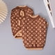 thumbnail image 4 of Fashionable Dog Sweater for 1-10kg Double Layer Thickening Autumn and Winter Warm High Elastic French Bulldog Pet Clothes ShopWise Round, 4 of 6