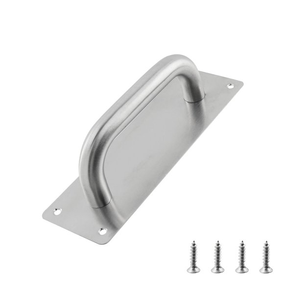 Tirador de puerta Rannb de acero inoxidable 20 x 6,5 cm