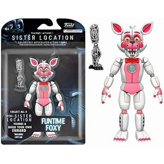 Funko Five Nights at Freddy's Funtime Foxy Articulated Action Figure, 5"