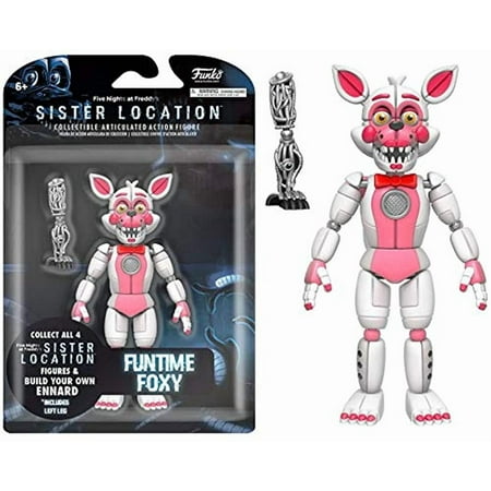 Funko Five Nights at Freddy's Funtime Foxy Articulated Action Figure, 5"