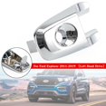 thumbnail image 2 of Mad Hornets Chrome Front Driver Exterior Door Handle Lock Cylinder Cap For Explorer 11-19, 2 of 8